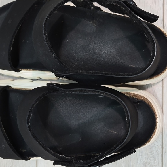 Papillio Women Cameron MarblStrappy Chunky Tractor Platform shoes Sandals sz 9.5 - Picture 8 of 15